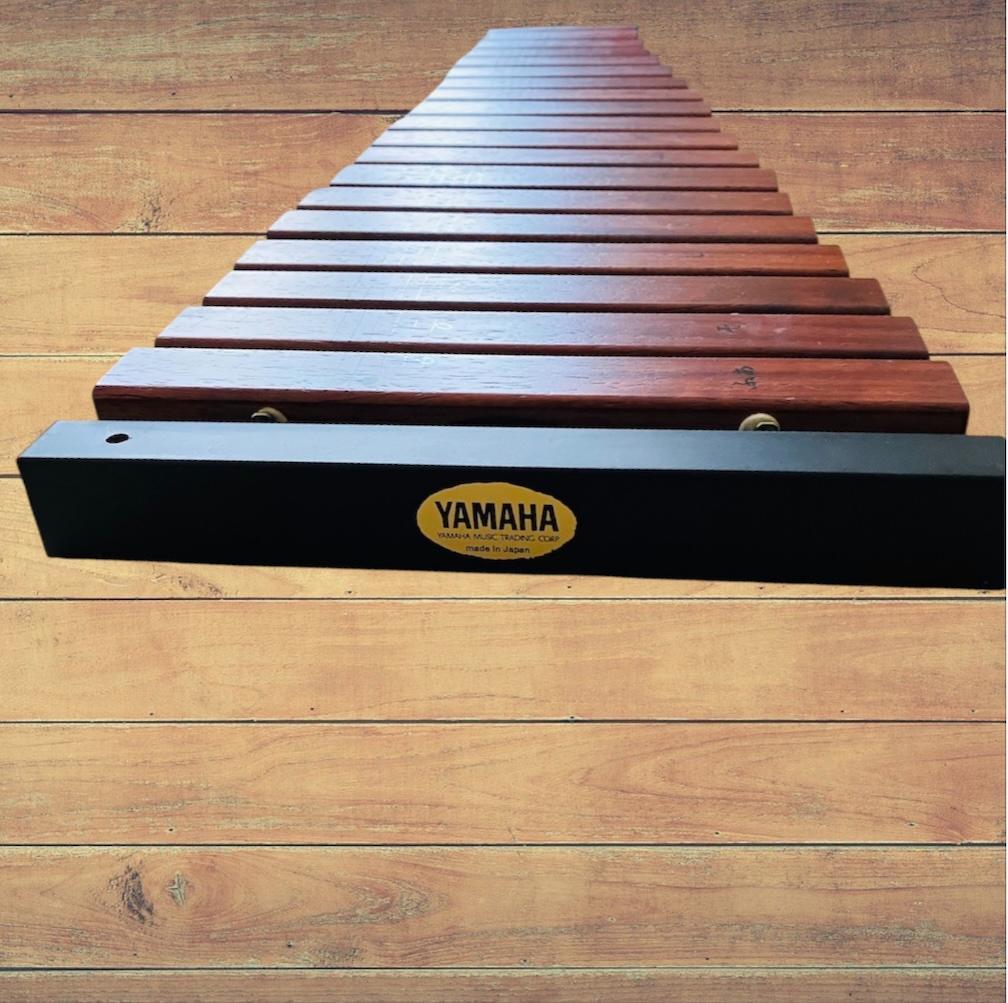 【廃盤品】YAMAHA TX-6 32音 シロフォン 卓上木琴 ケース付き