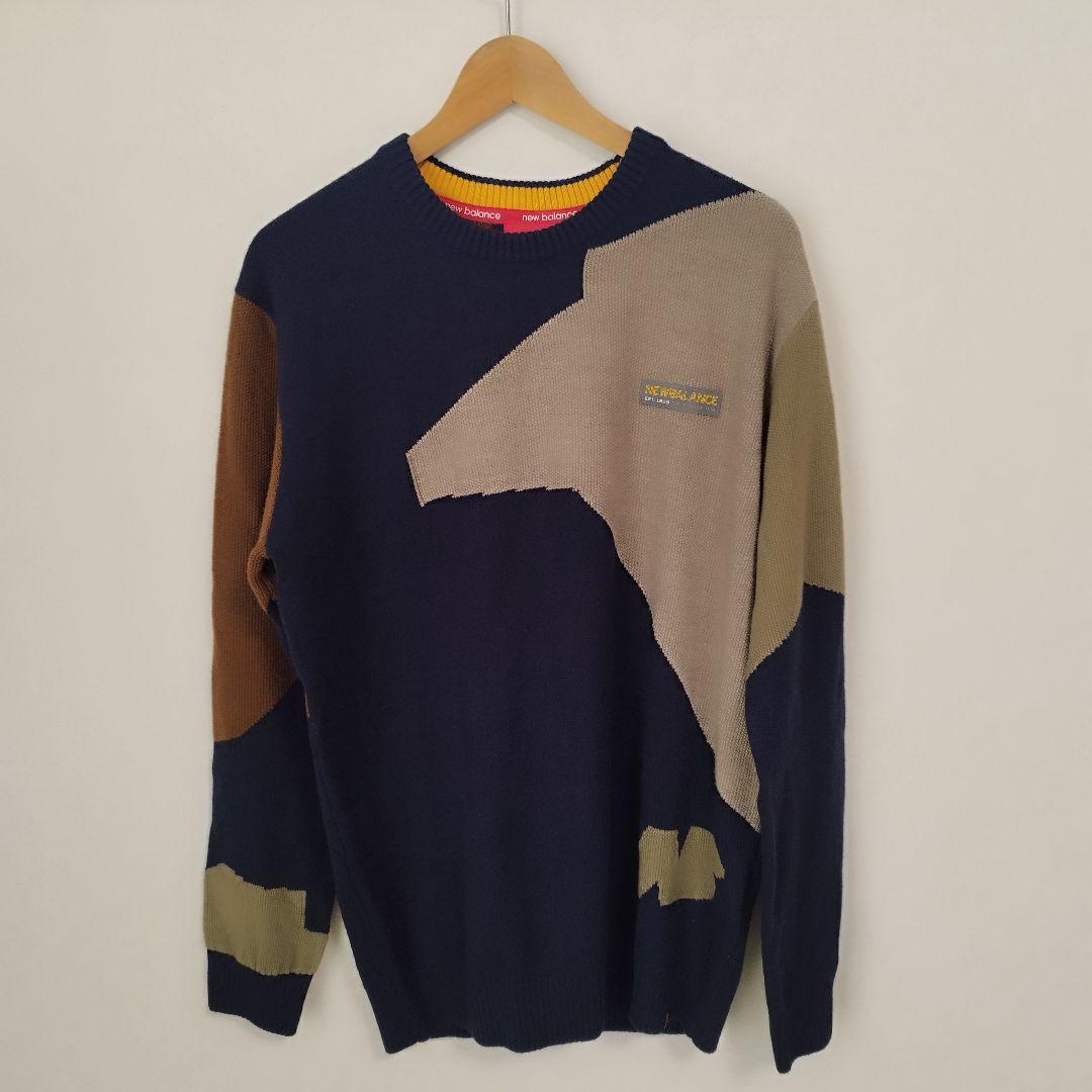 XL相当(表記サイズ6)NewBalance golf ニット セーター