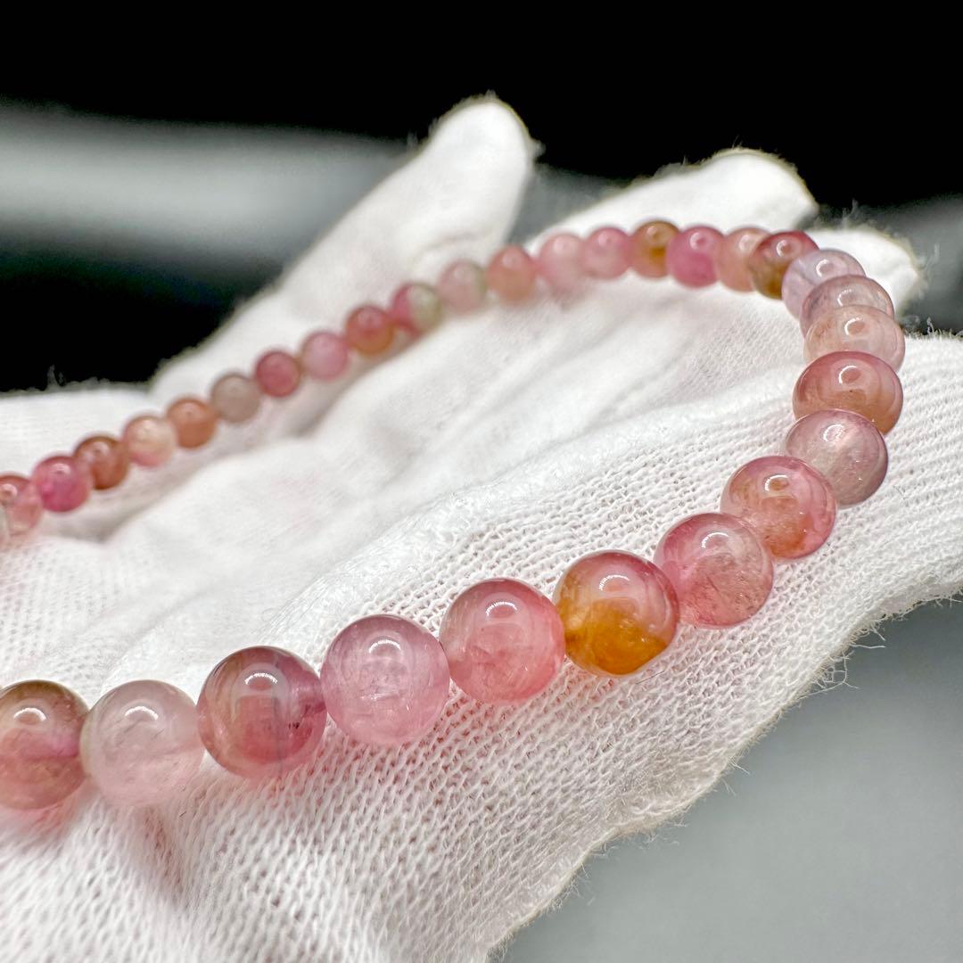 ピンクトルマリン　ブレスレット