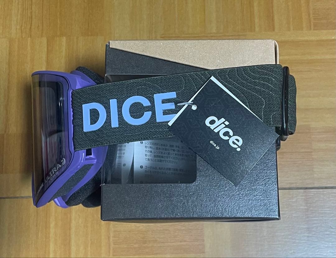新品DICE SHOWDOWN 調光ウルトラレンズ パープル 人気モデル ダイス