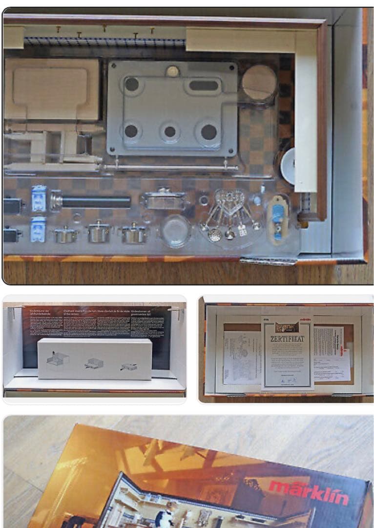 Marklin 16041 収集可能レアセット 世紀の変わり目からの幼年期の夢