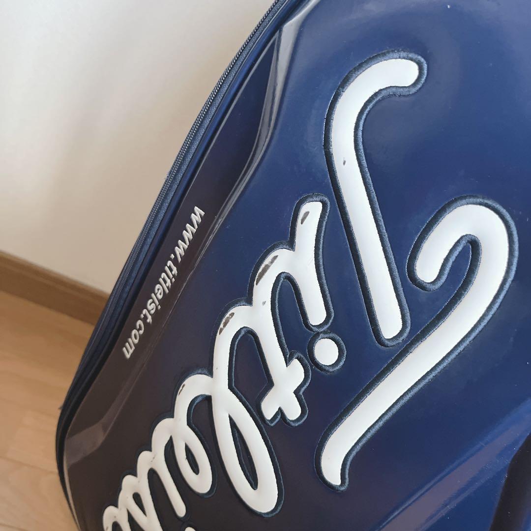 K134 Titleist タイトリスト エナメルキャディバッグ