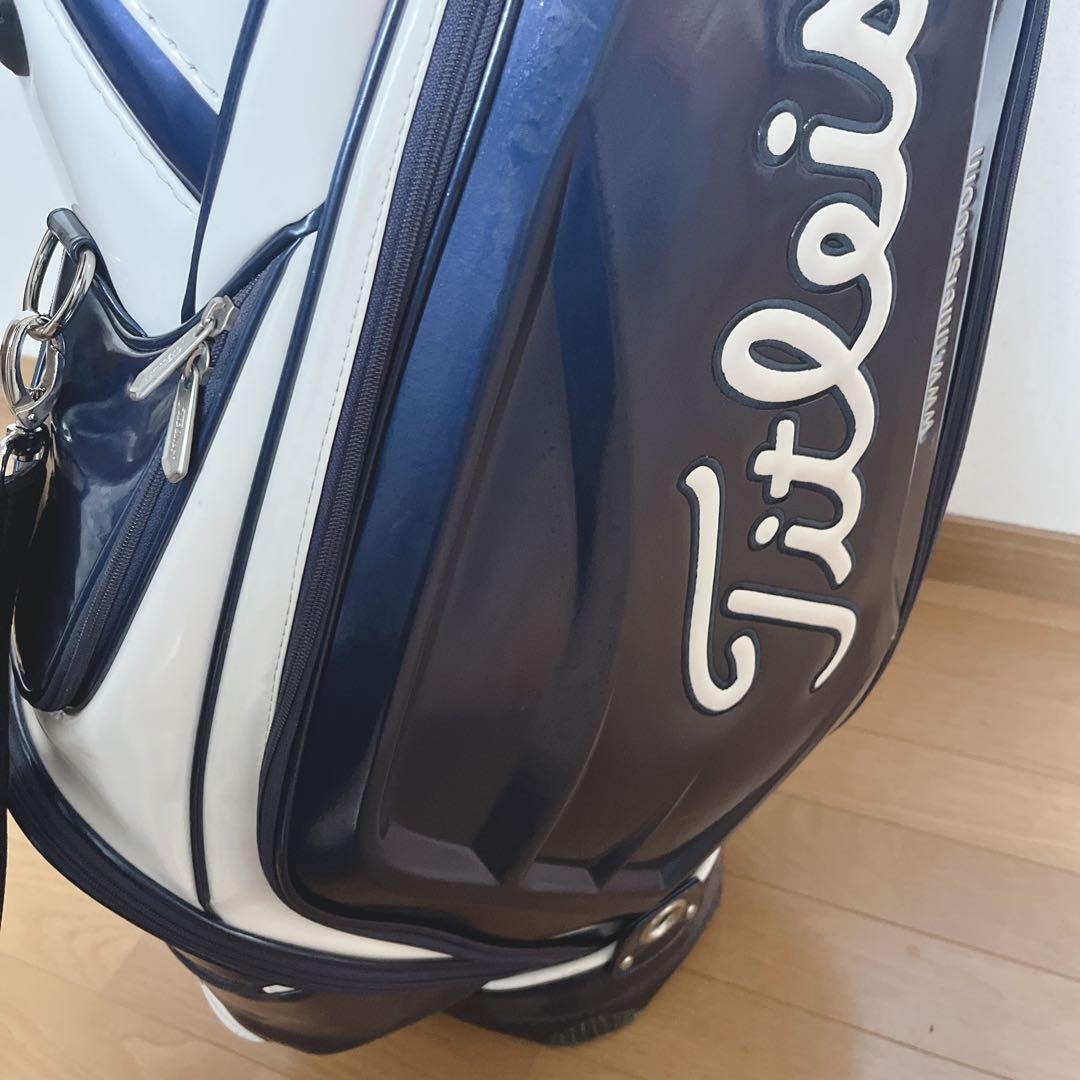 K134 Titleist タイトリスト エナメルキャディバッグ