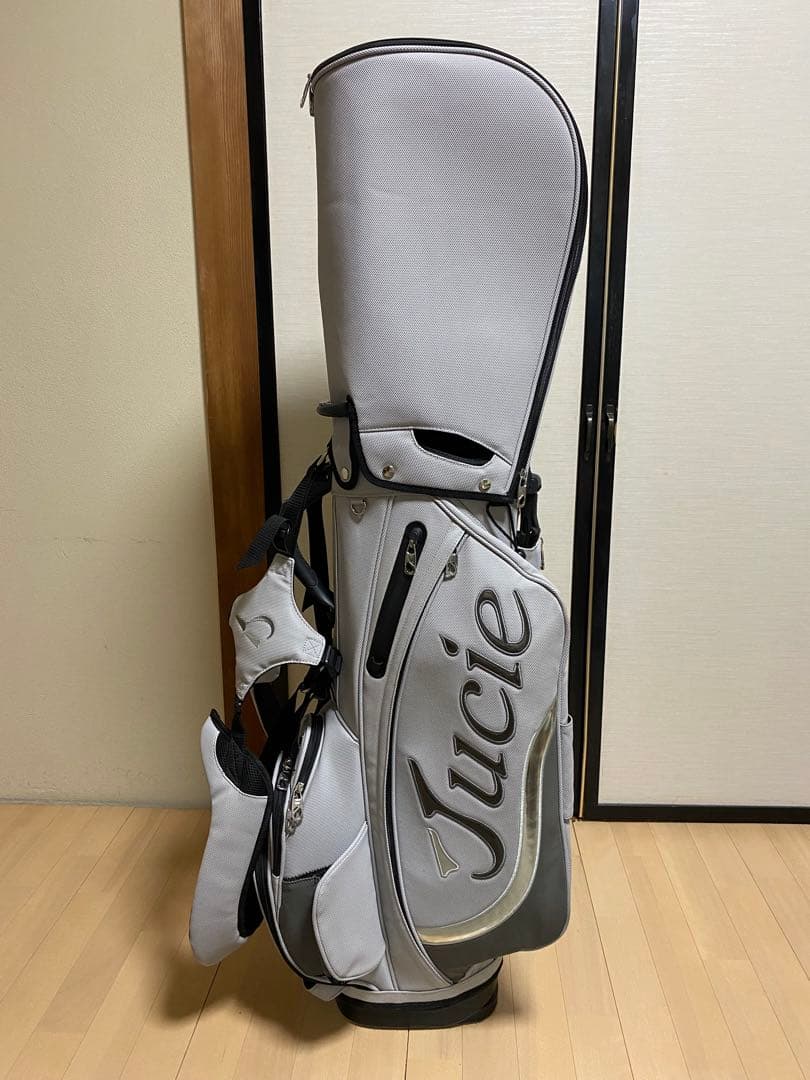 最終価格❗️jucie スタンド式キャディーバック➕シングルショルダー