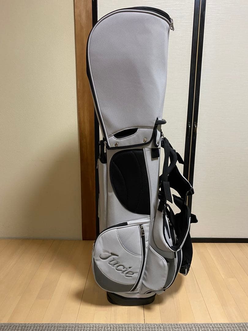最終価格❗️jucie スタンド式キャディーバック➕シングルショルダー