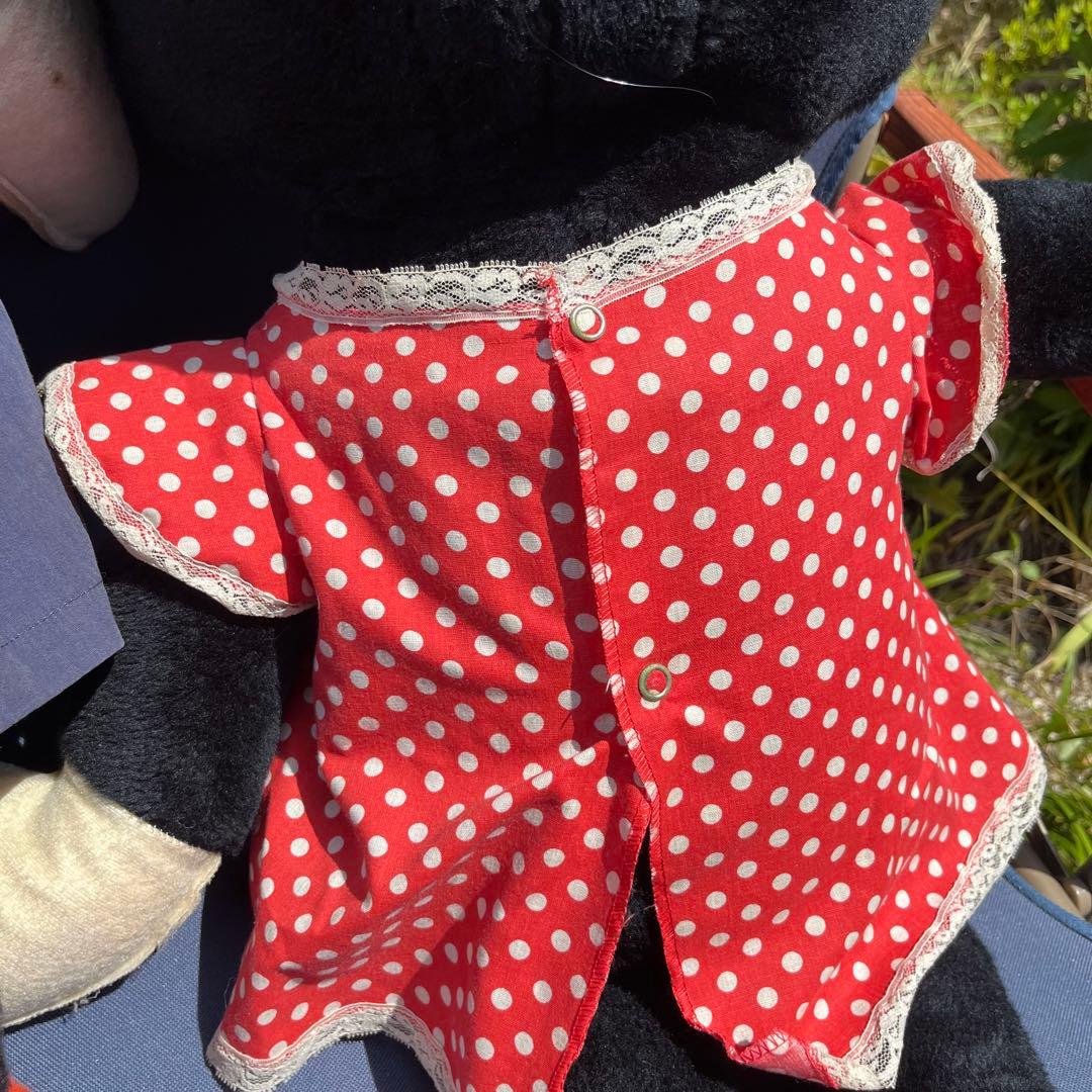 レトロ ミッキーマウス　ミニーマウス BIG ぬいぐるみ　3体セット USA