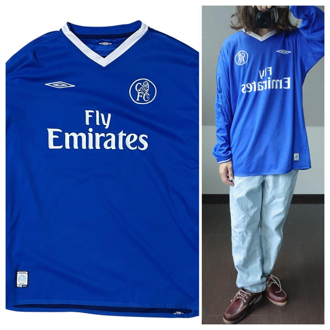 UMBROアンブロ　チェルシー　リバーシブル ゲームシャツ 長袖