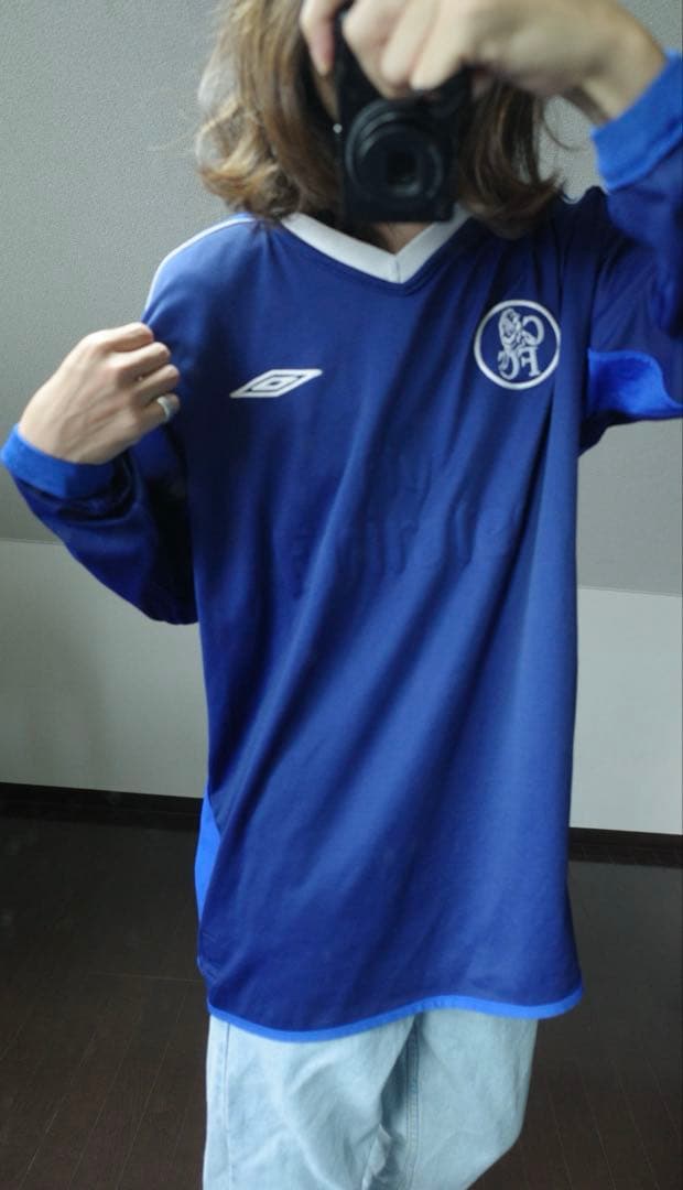 UMBROアンブロ　チェルシー　リバーシブル ゲームシャツ 長袖