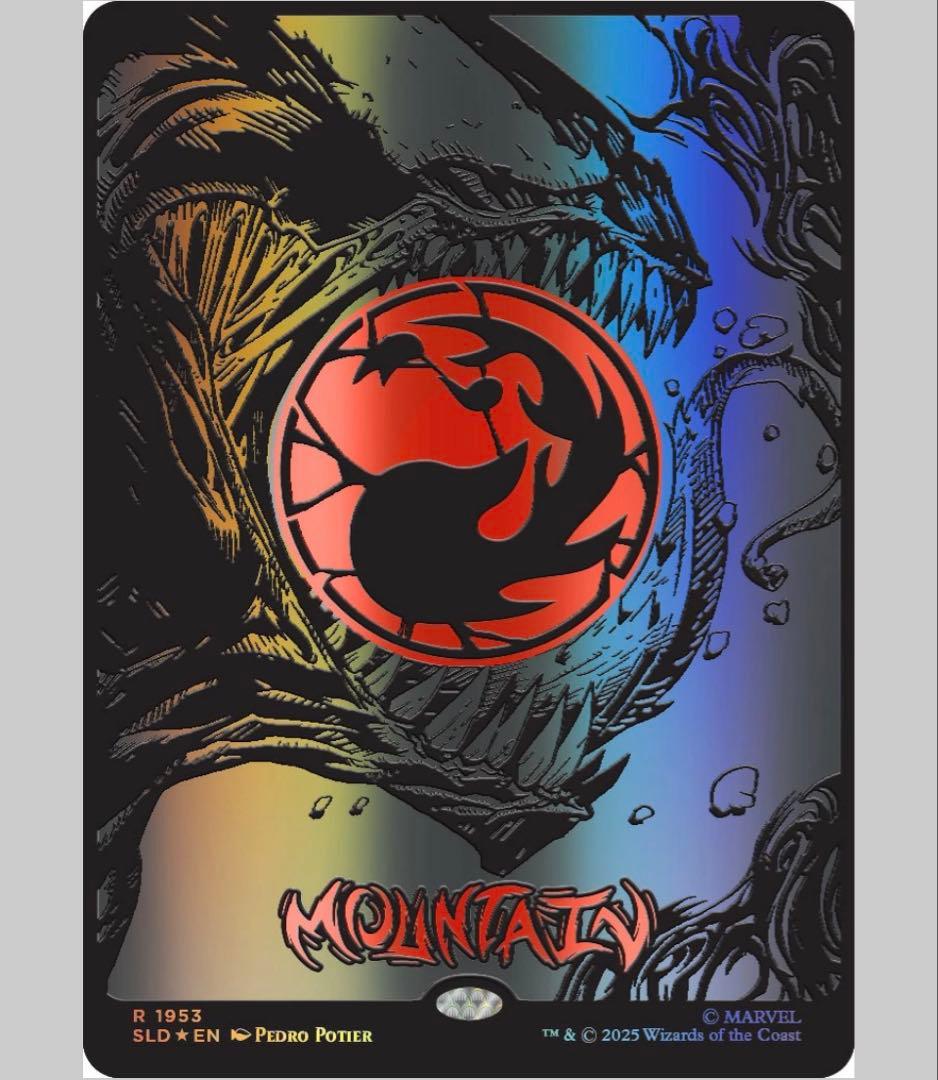 SecretLair スパイダーマン Mana Symbiote foil