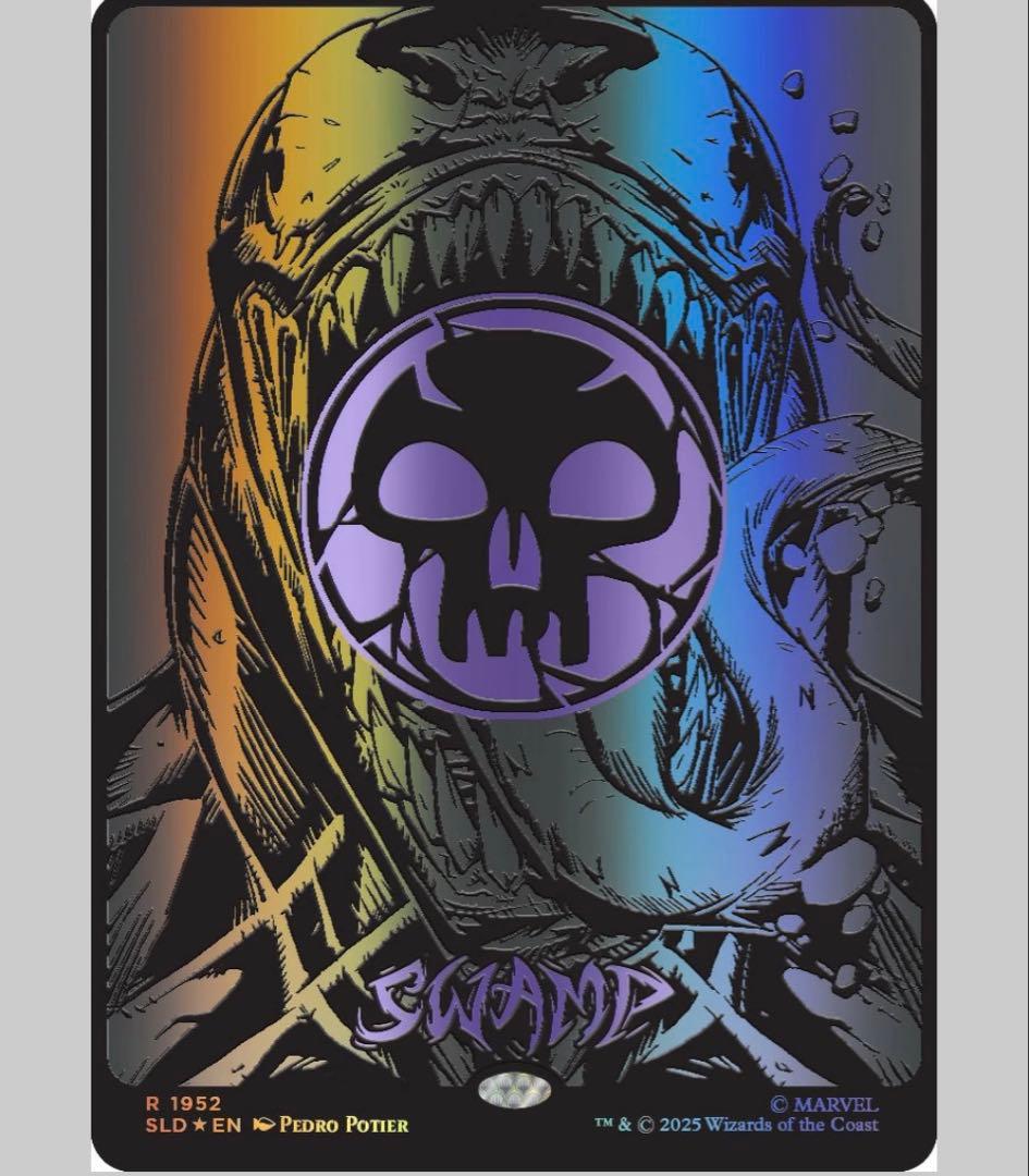 SecretLair スパイダーマン Mana Symbiote foil