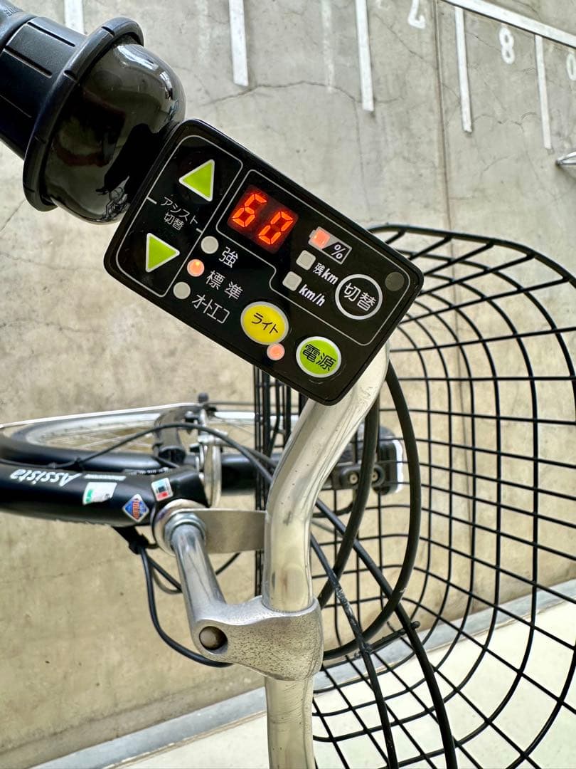 大容量良好バッテリー、長距離走行可能！電動アシスト自転車26インチ