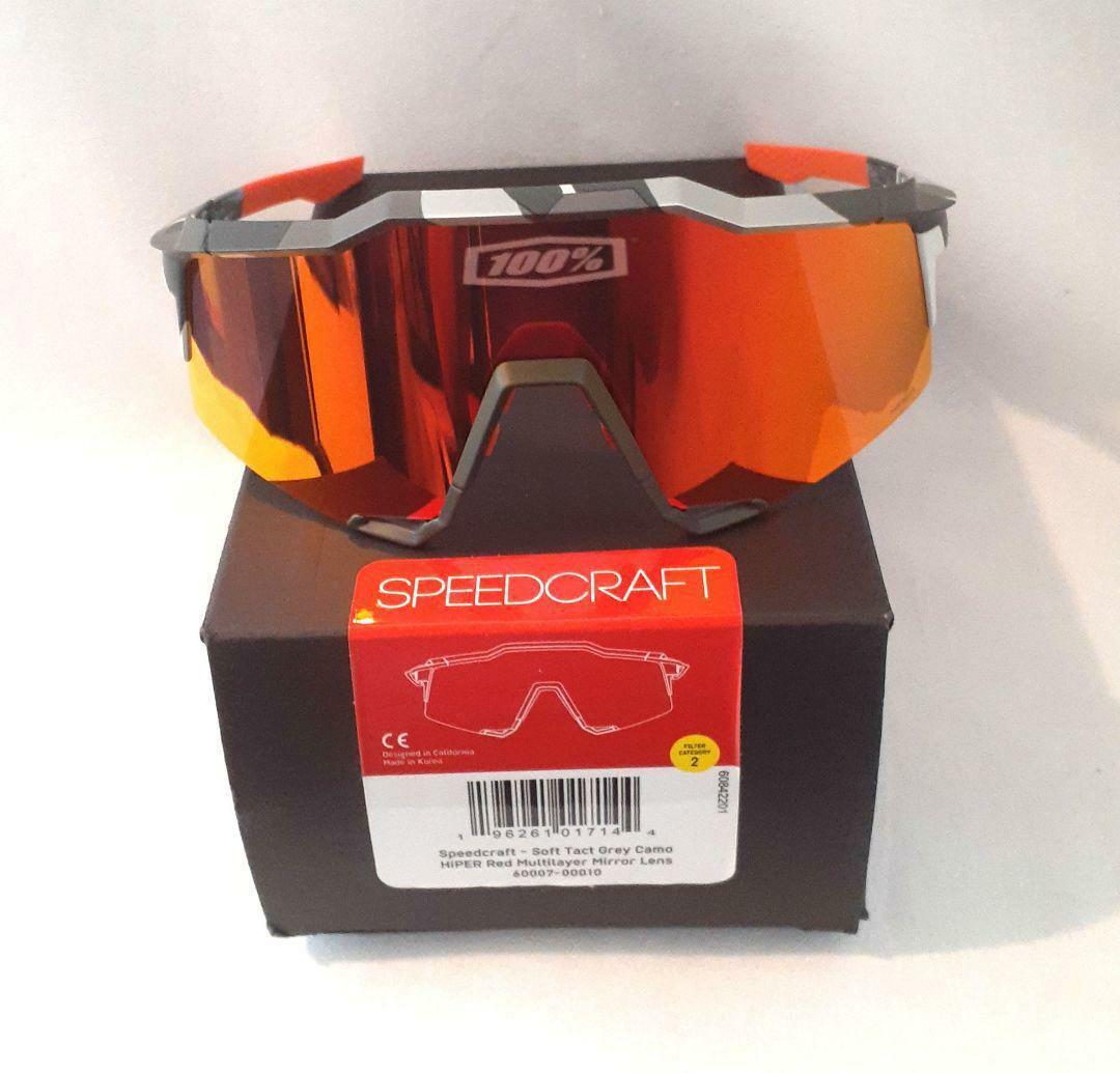 100% SPEEDCRAFT Grey Camo ワンハンドレッド サングラス