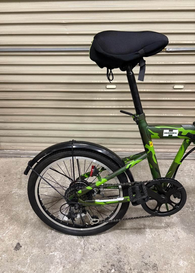 美品 HUMMER FDB206TANK-G ミリタリー グリーン系 限定カラー