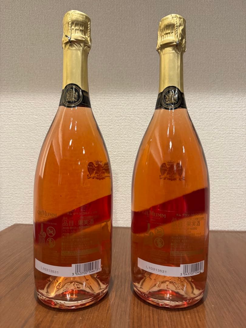 G.H. Mumm ロゼシャンパン 2本セット