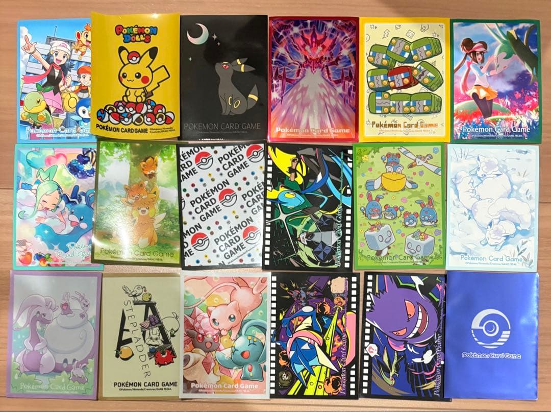 ポケモン デッキシールド スリーブ 185種類