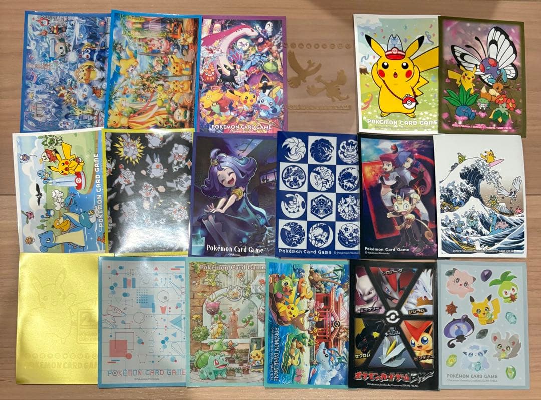 ポケモン デッキシールド スリーブ 185種類