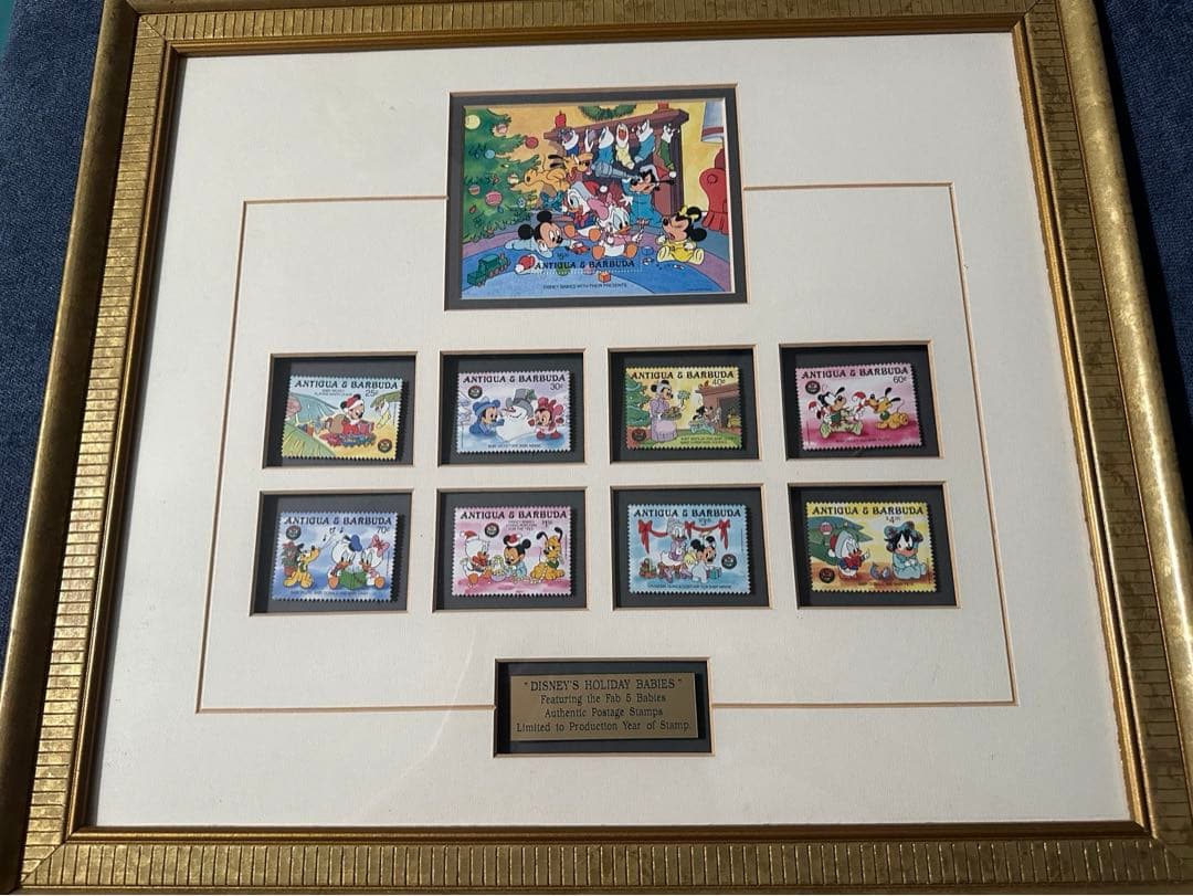 限定品ディズニー☆Authentic Postage Stanp