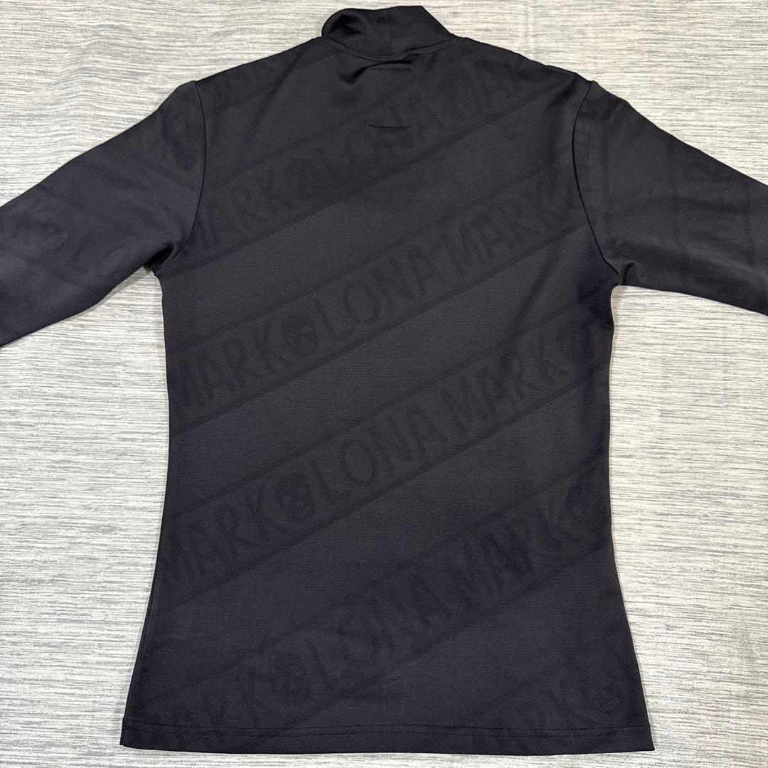 美品　MARK&LONA マークアンドロナ　長袖モックネックシャツ