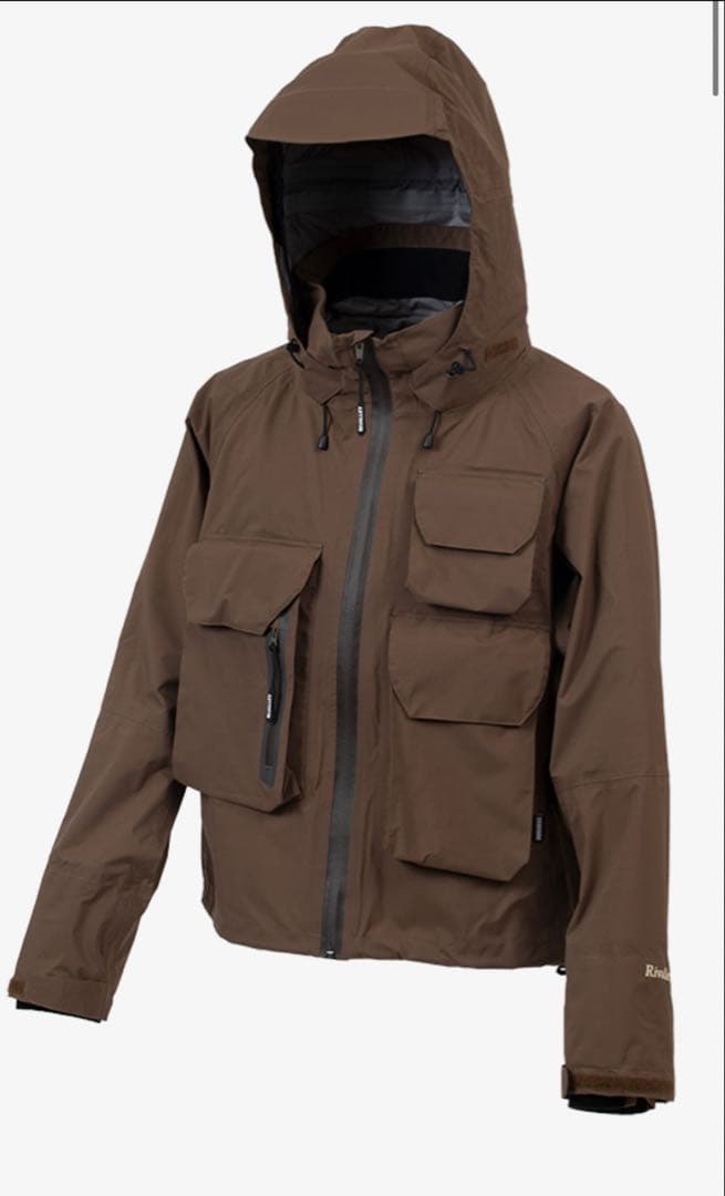 リバレイ　ガイドレインジャケット　ウェーディングジャケット　ボックスシルエット