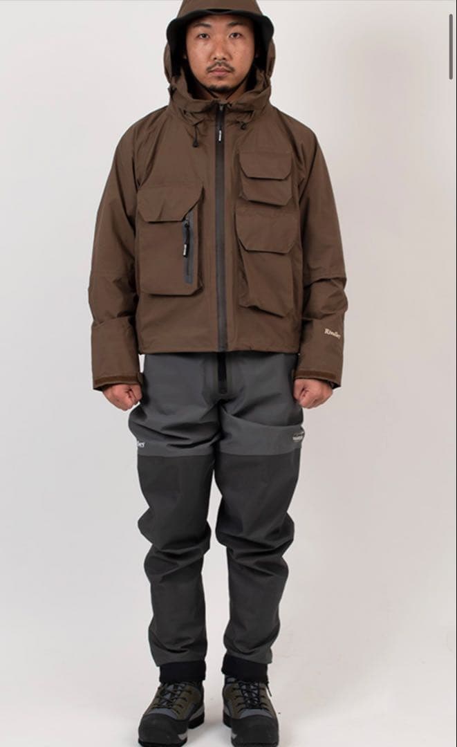 リバレイ　ガイドレインジャケット　ウェーディングジャケット　ボックスシルエット