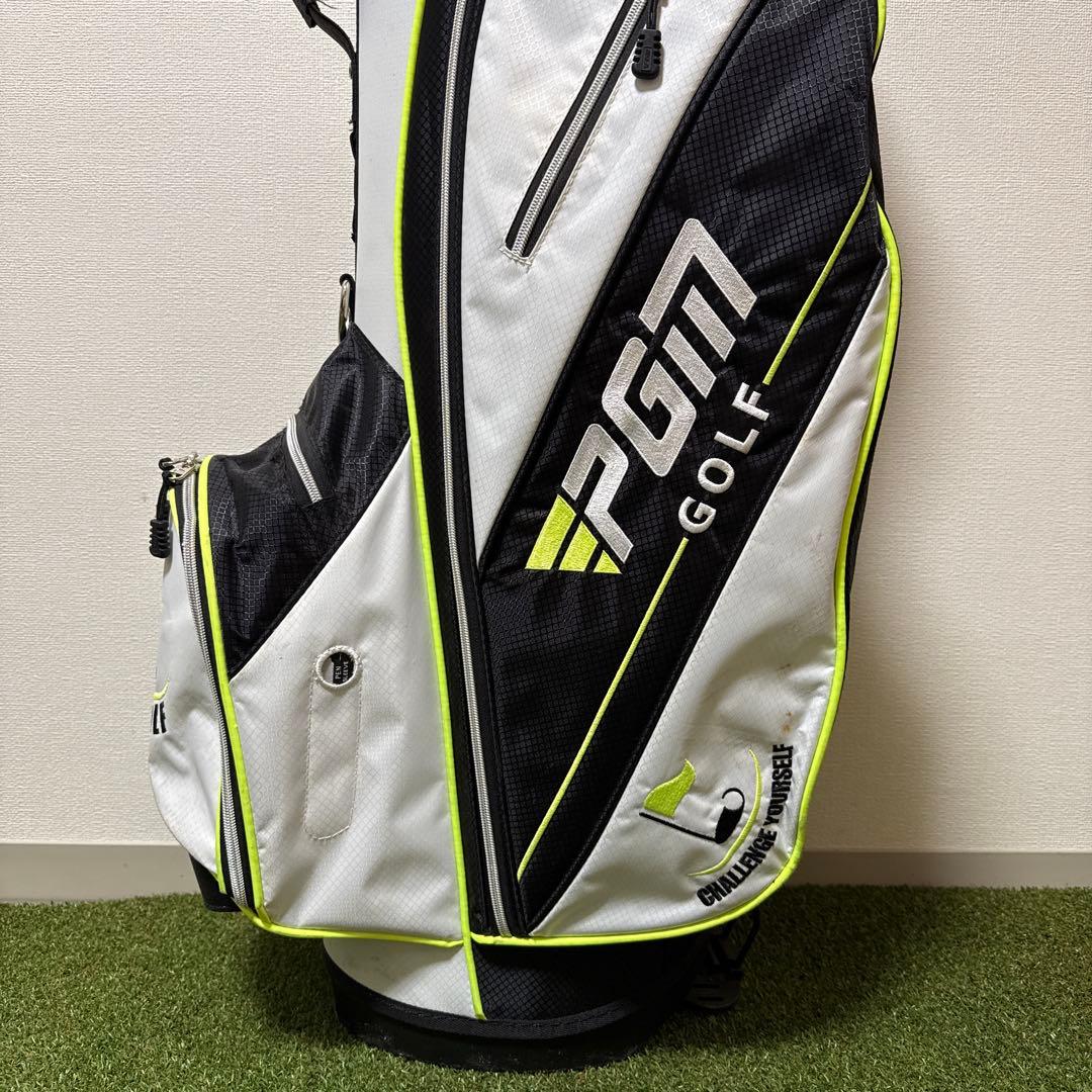 PGM GOLF キャディバッグ スタンド式 軽量 14分割
