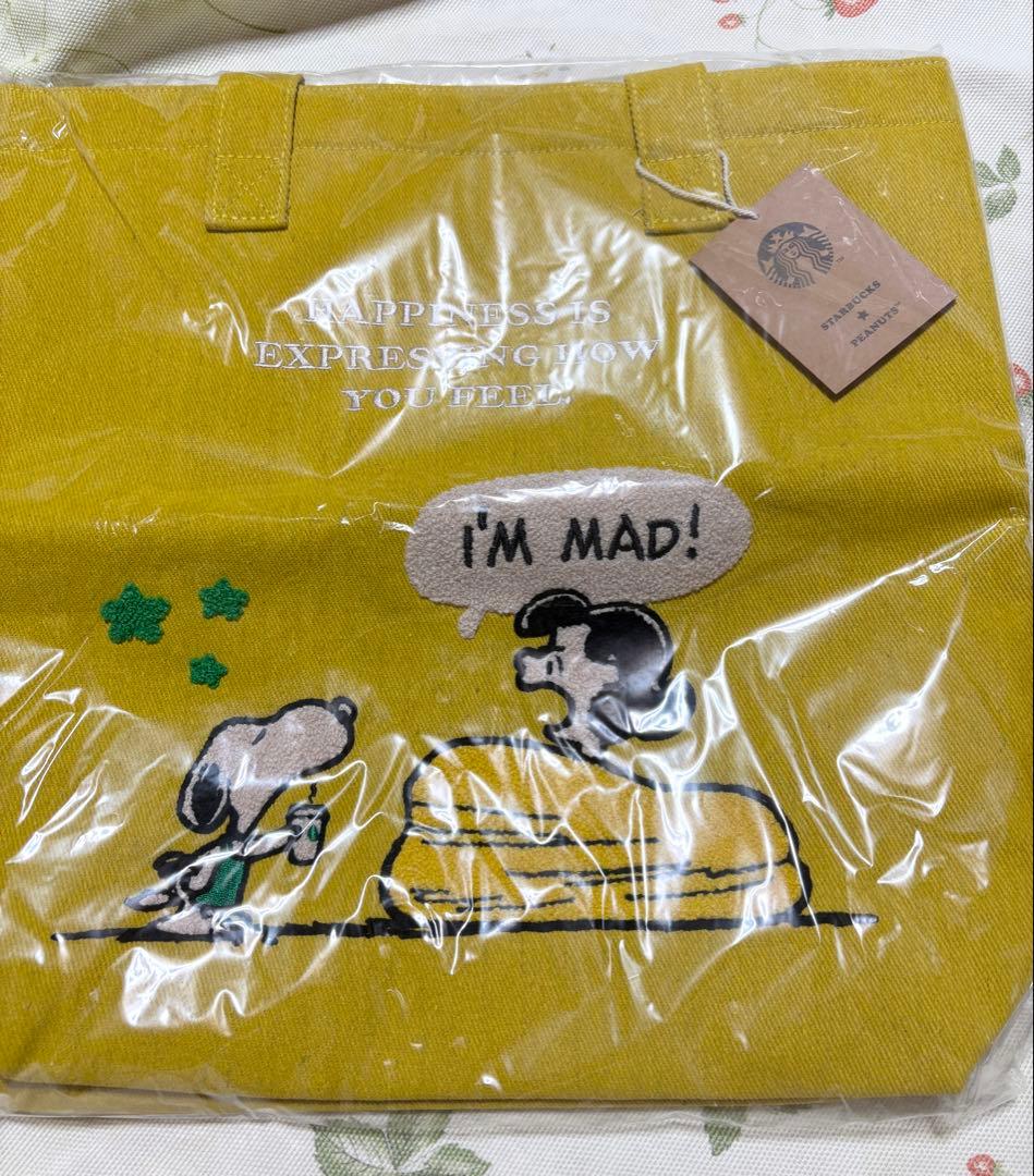 ★スターバックス限定★スヌーピー★フェイスマグ＆トートバッグ★スタバ★