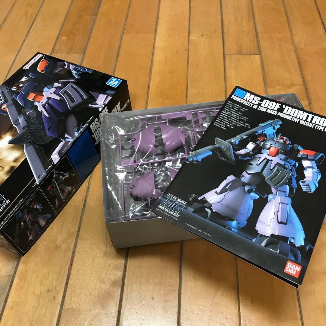 HG ドム　ドムトローペン　V2アサルトバスターガンダム　1/144