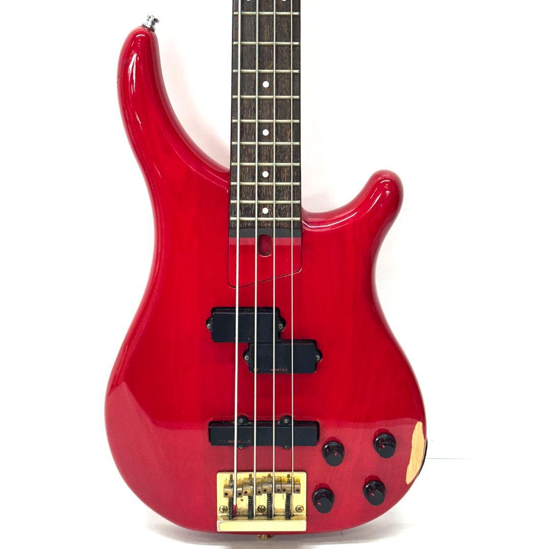 中古 FERNANDES フェルナンデス ベース 赤 レッド