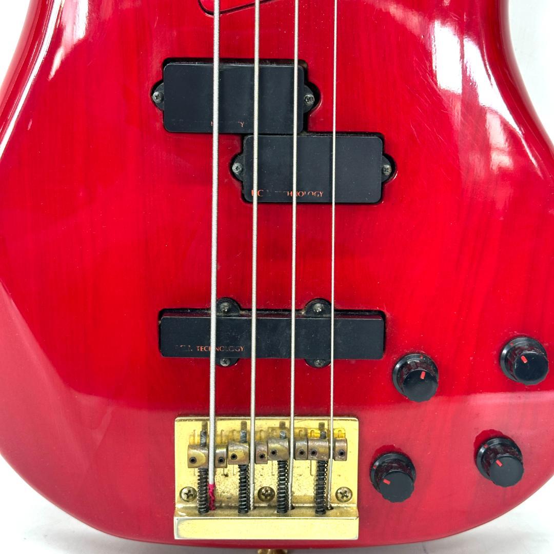 中古 FERNANDES フェルナンデス ベース 赤 レッド