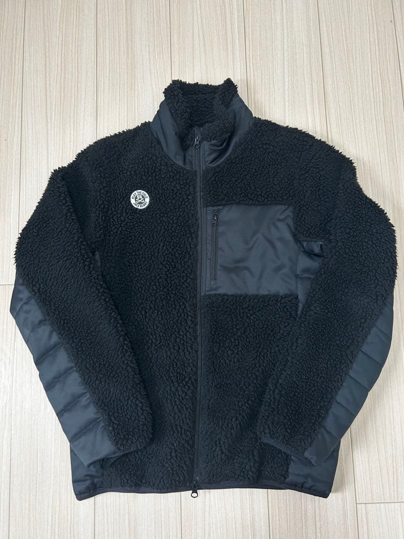 ジャックバニー Jack Bunny!! ボアブルゾン 黒 サイズ4