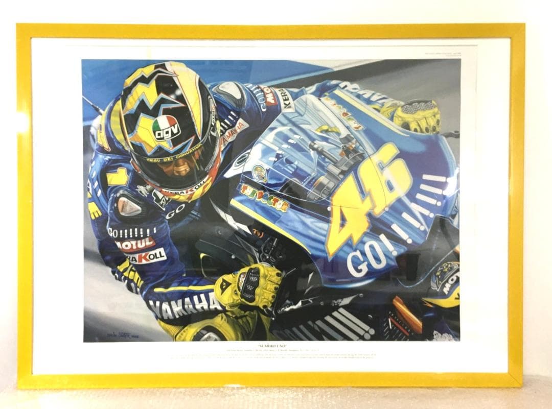 ○ Valentino Rossi 特大ポスター 2004 チャンピオン