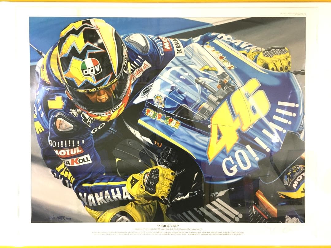 ○ Valentino Rossi 特大ポスター 2004 チャンピオン