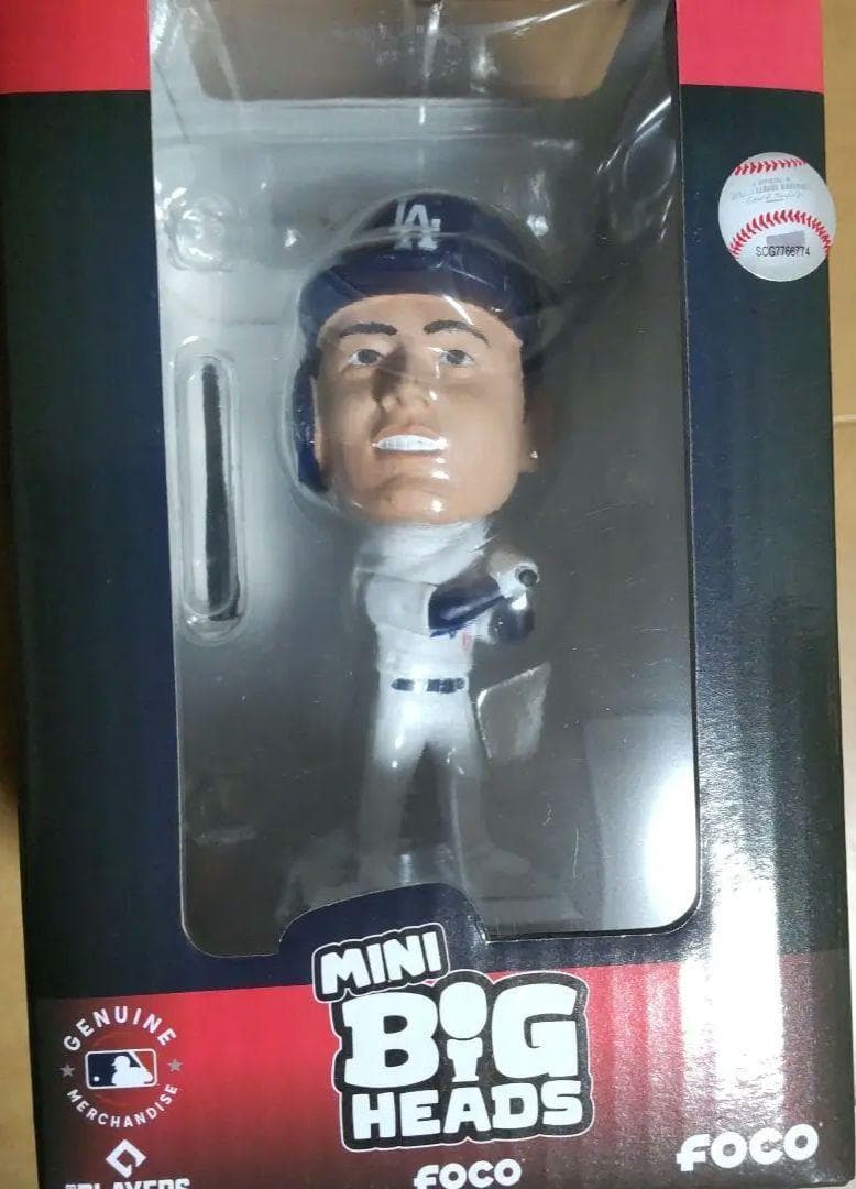 【新品未開封】ドジャース　大谷翔平　ボブルヘッド　４．５インチ／シティ・コネクト