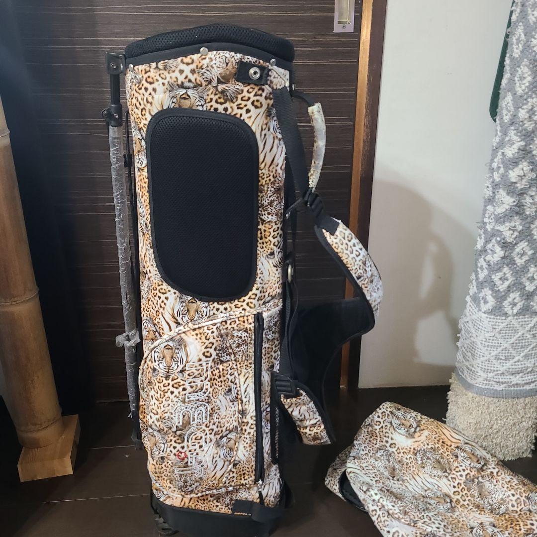 ゴルフバック レオパ－ドスタンドキャディーバック