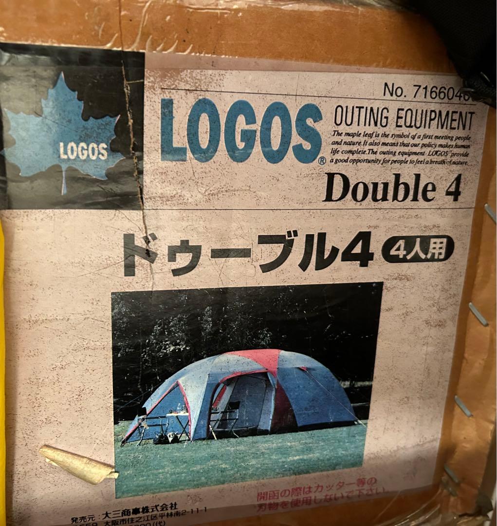 ドゥーブル4 ロゴス　寝袋　シュラフ4人用　アウトドア　キャンプ