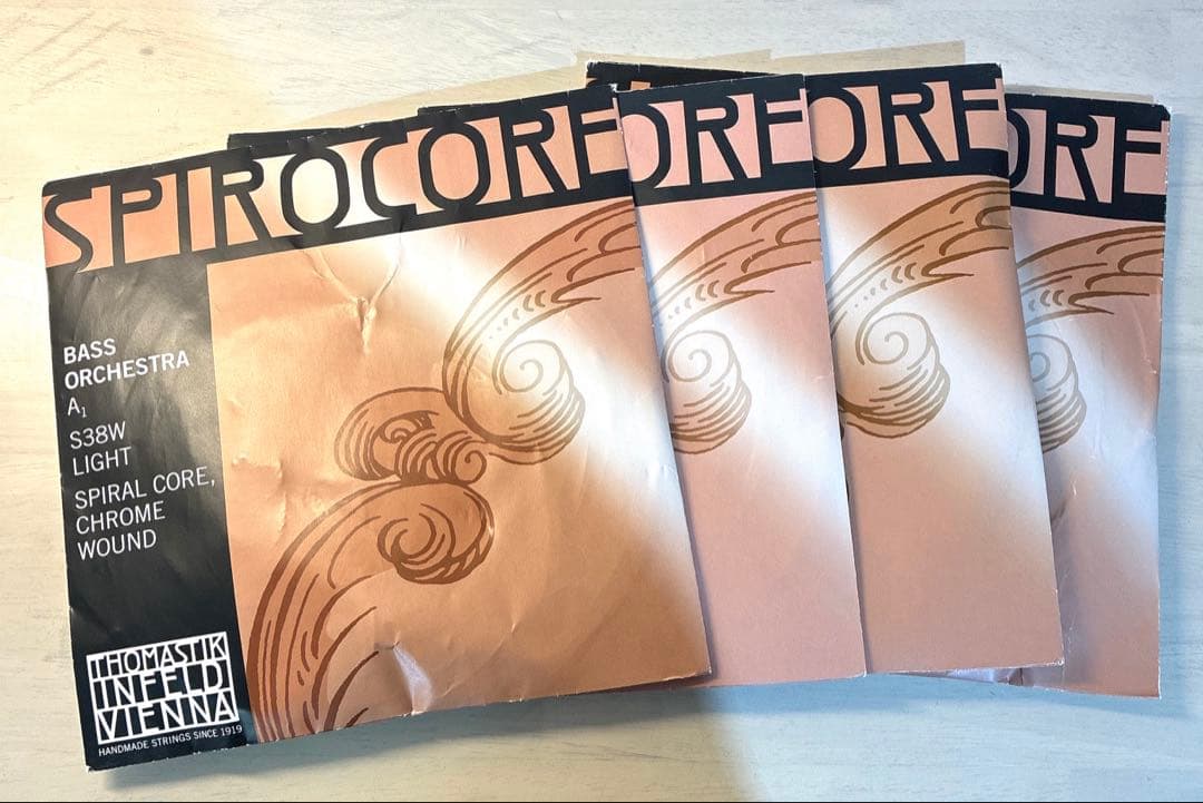 コントラバス弦（オーケストラ弦）スピロコア