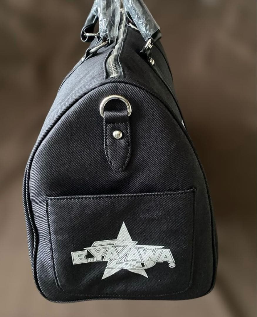t*7様 希少！矢沢永吉 ★ E.YAZAWAボストンバック ( ロゴ + 羽ロ