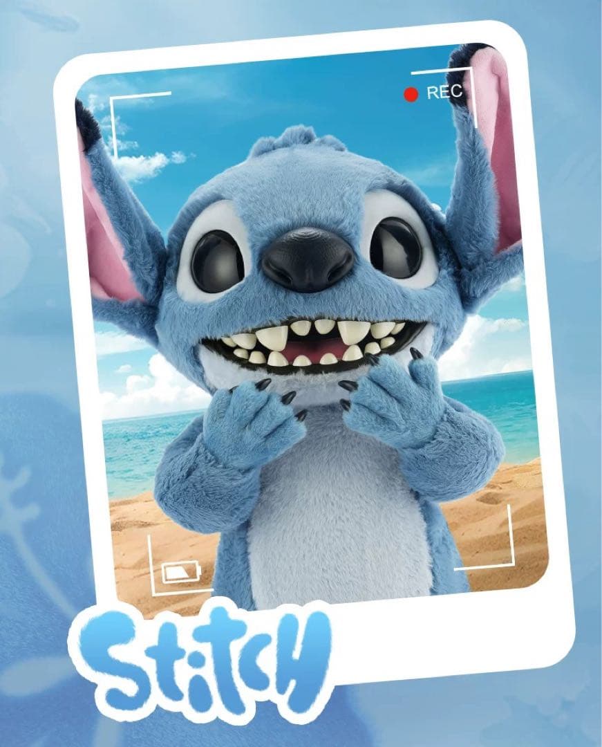 リアル　ディズニー スティッチ フィギュア