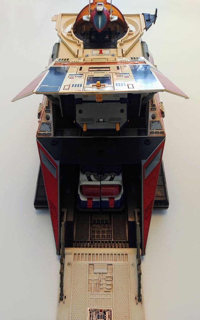 ポピー　ビッグスケールダイジュピター&DX超合金ダイナロボ　本体のみ欠品あり