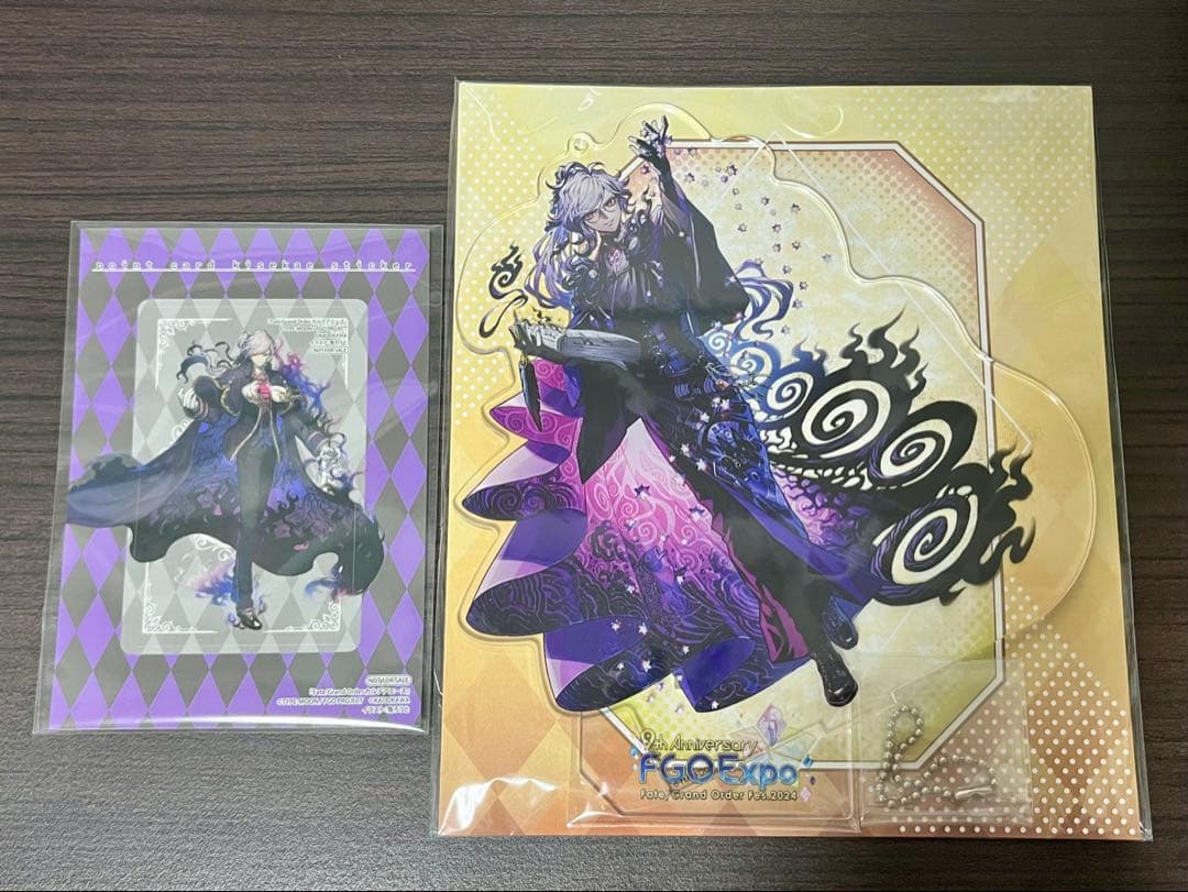 FGO アクリルスタンド ステッカー 巌窟王 エドモン モンテ・クリスト伯