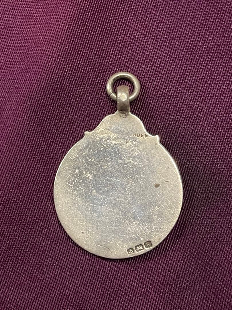 イギリス アンティーク スポーツ シルバー メダル STERLING