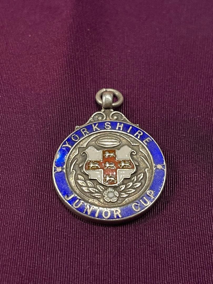 イギリス アンティーク スポーツ シルバー メダル STERLING