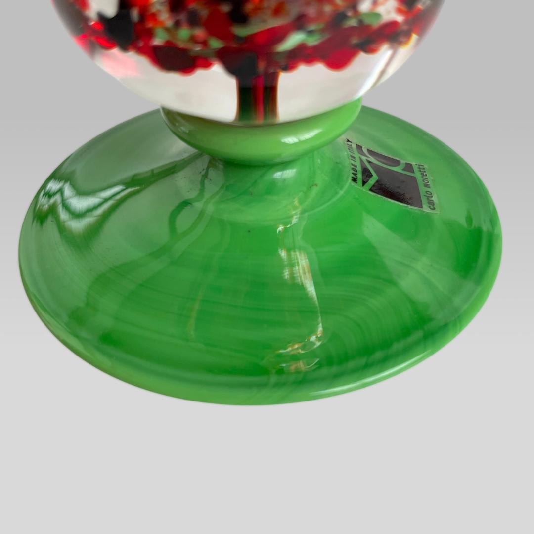 訳あり【カルロモレッティ】世界限定33個 ムラノガラス 98年 ポストモダン置物