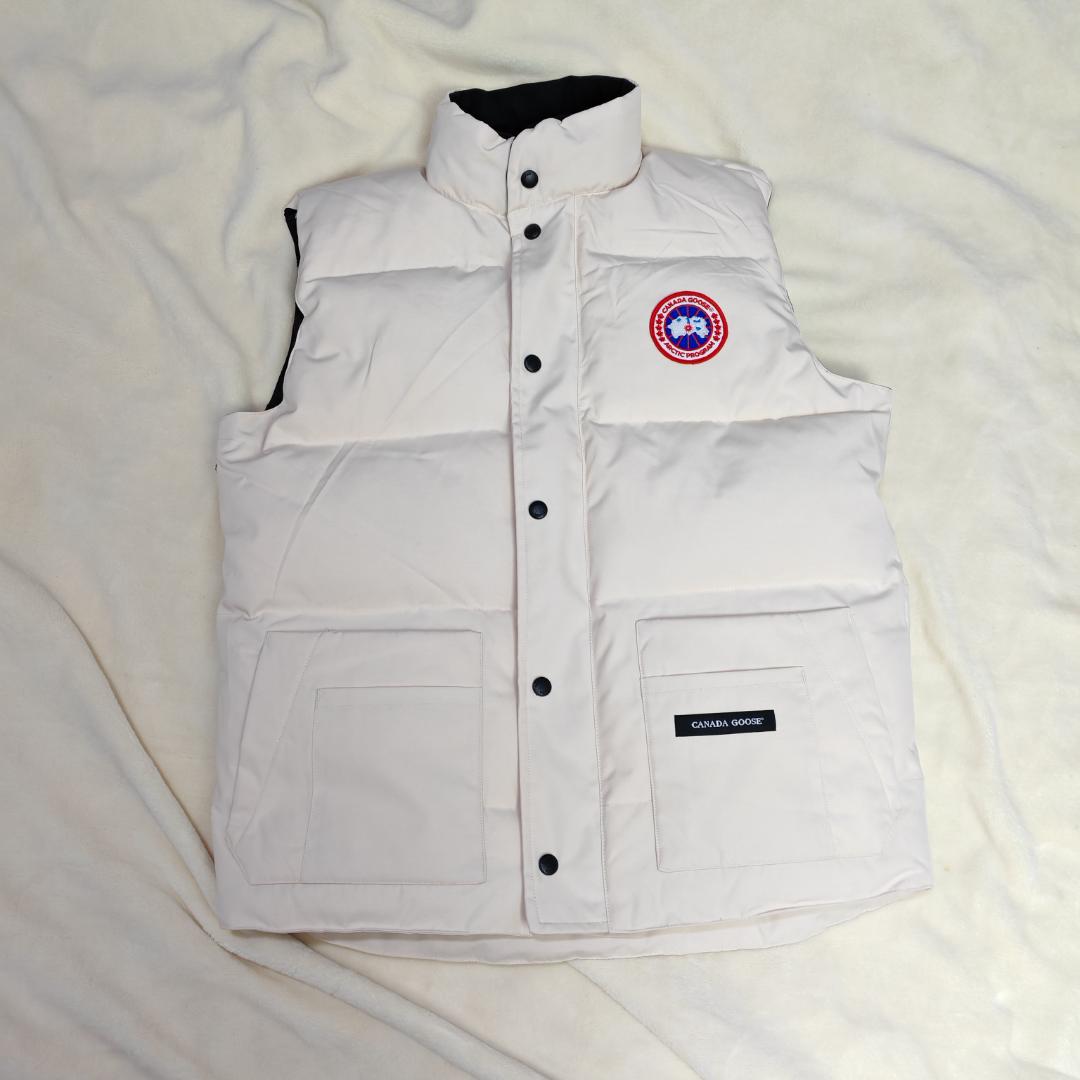   ダウンベスト ホワイト Mサイズ