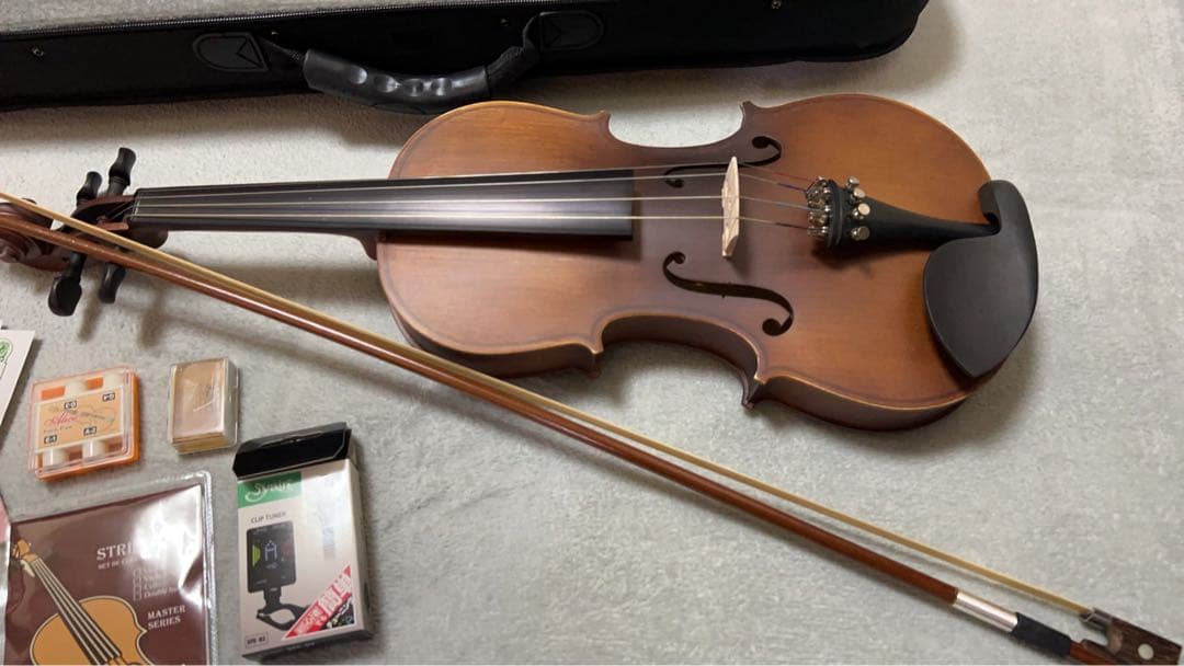 *バイオリン*初心者セット*Hallstatt V-12*4/4サイズ*ブラウン