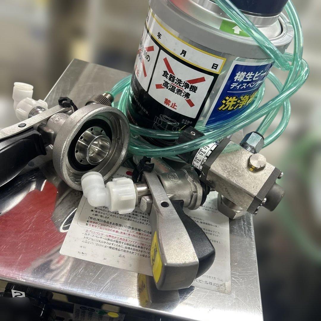 6442【程度良好】2017年製 ニットク 2口ビール サーバー BSE-25W