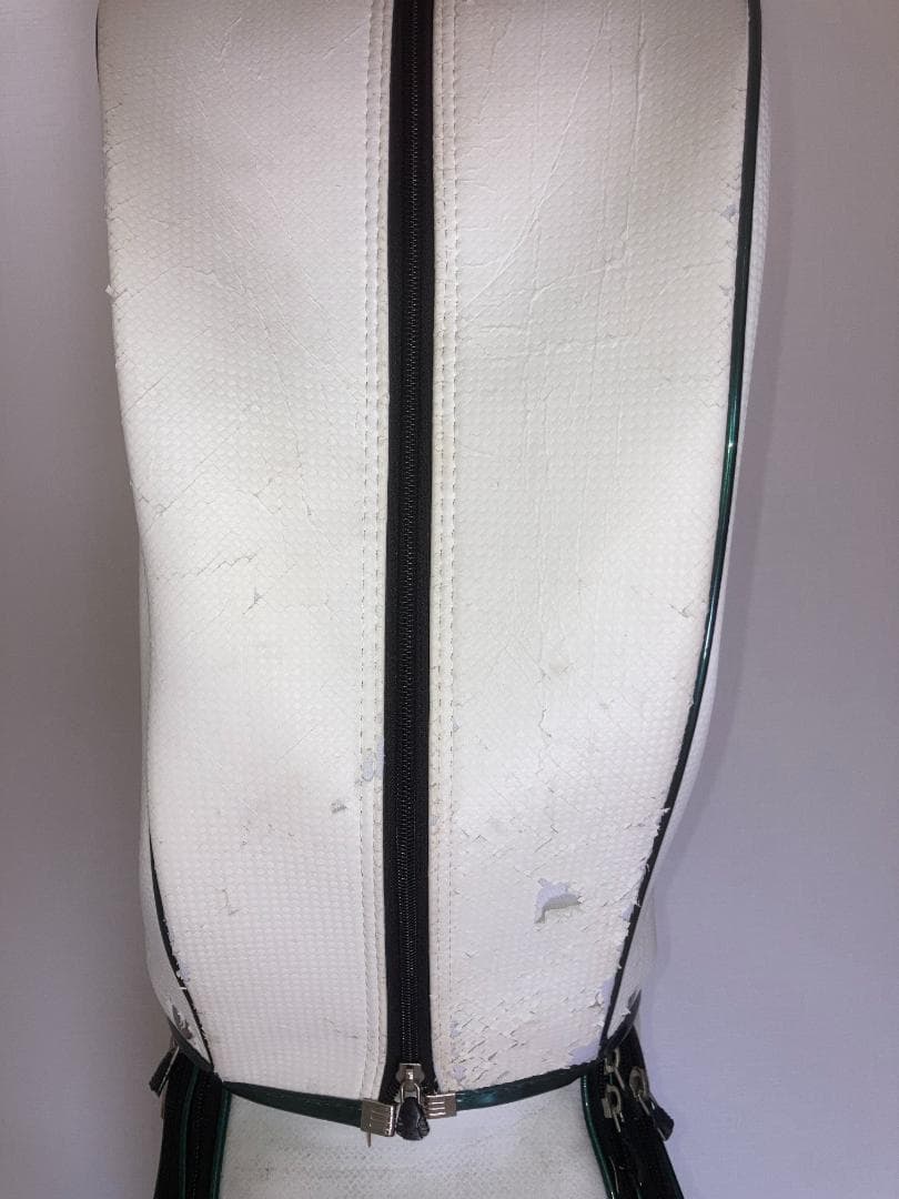 Callaway　キャロウェイ　キャディバッグ　カラー：ホワイト／ダークグリーン