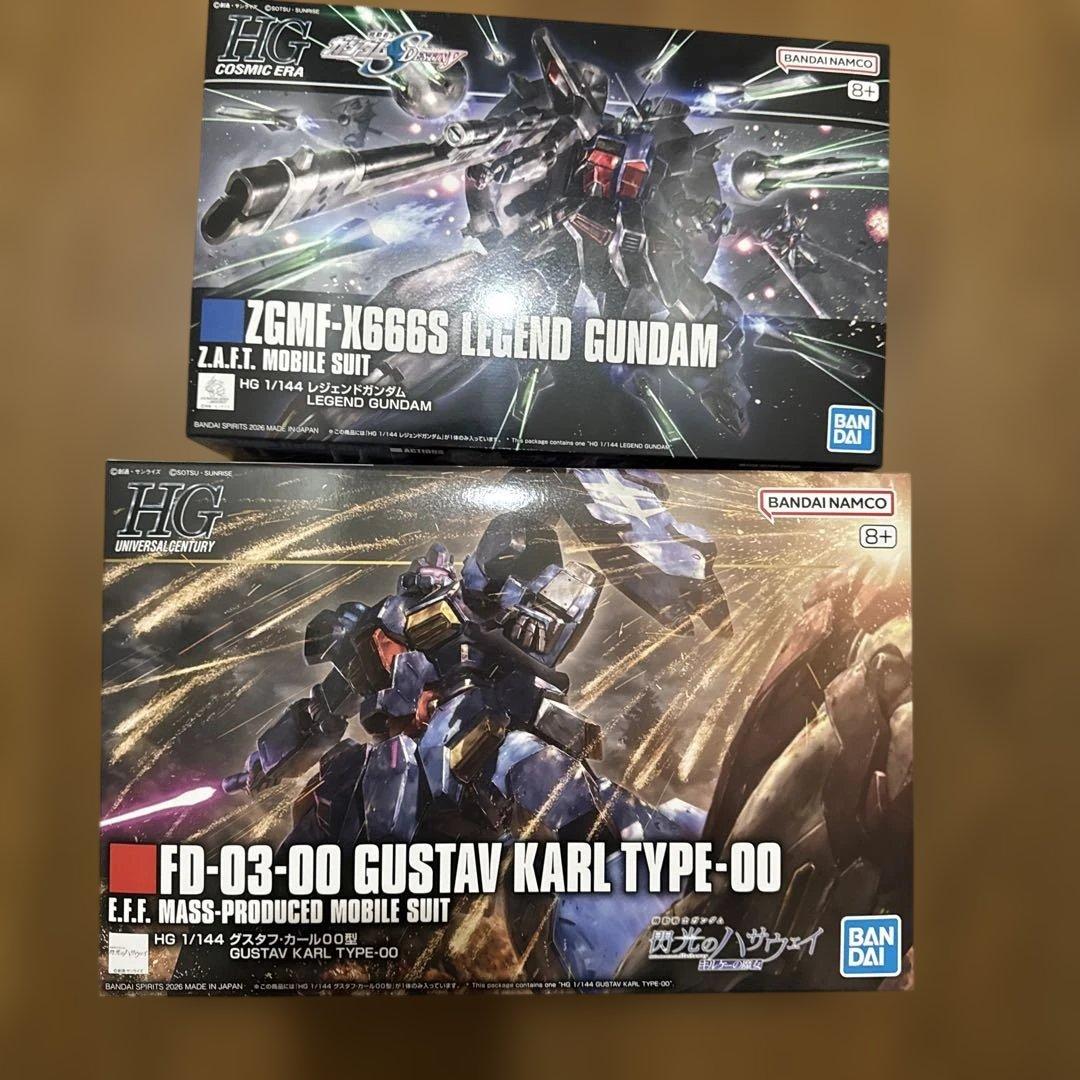HG グスタフ カール００型 閃光のハサウェイ 2個セット