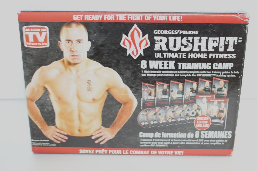 Rushfit es St-Pierre 8週間 ホームトレーニング