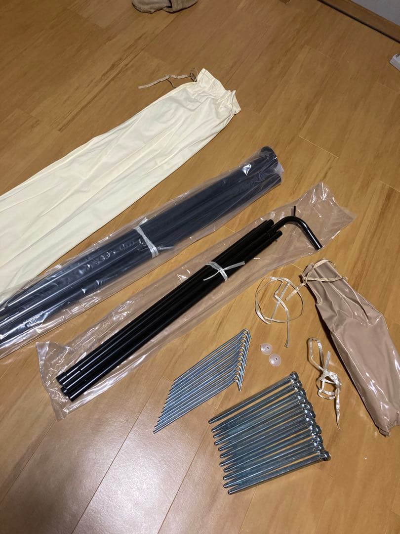 ✨未使用❗️✨【KingCamp 】ベル型テント♪4m 設営用品 キャンプ